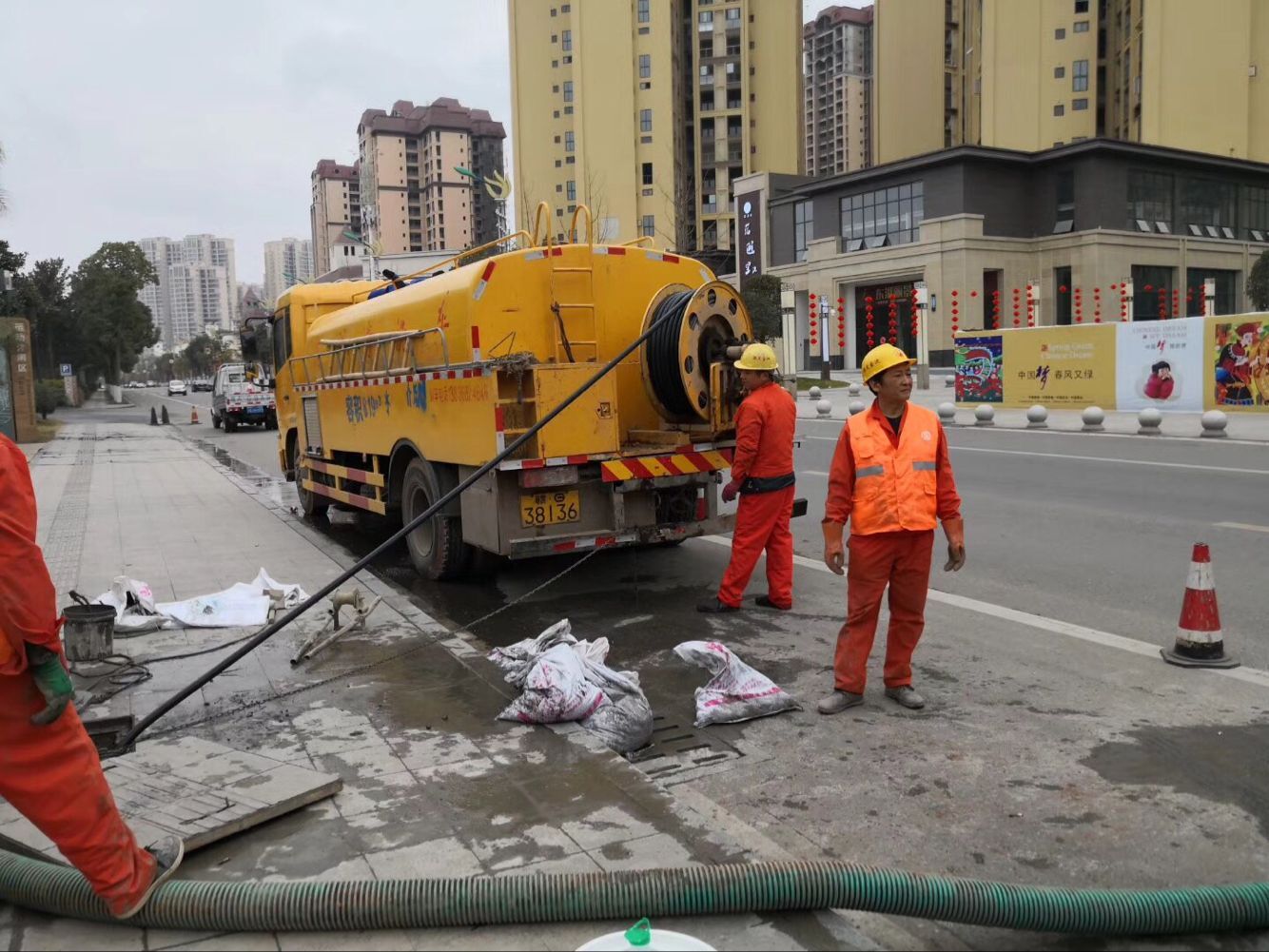 民权排污管道清淤-管道清洗